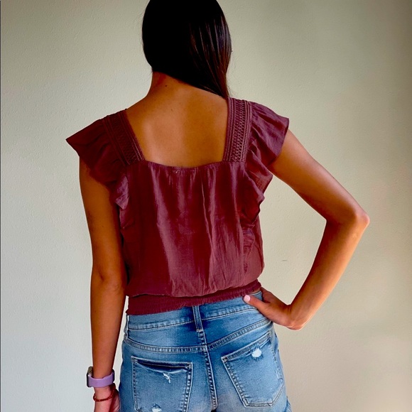 Boxy Neckline Resort Top - Picture 3 of 4